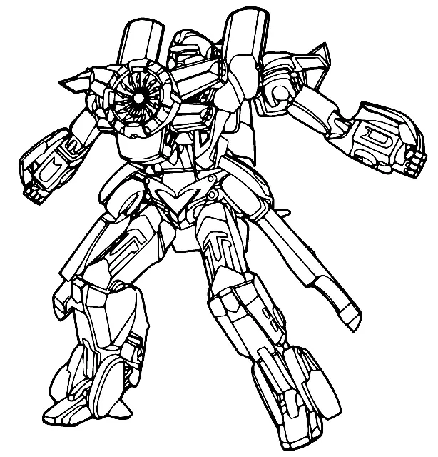 Tobot Coloring Pages 3