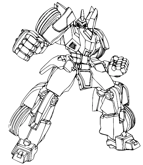 Tobot Coloring Pages 5