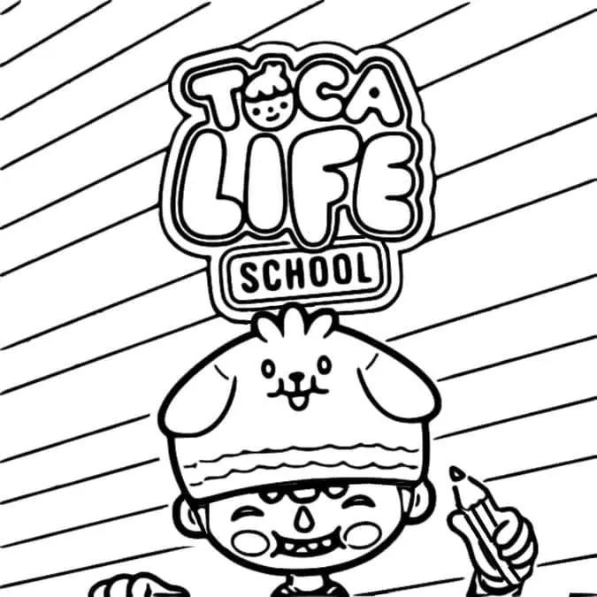 Desenhos de Toca Boca Para Colorir 30