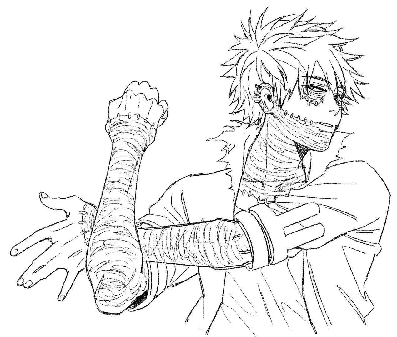 Todoroki Ausmalbilder 17