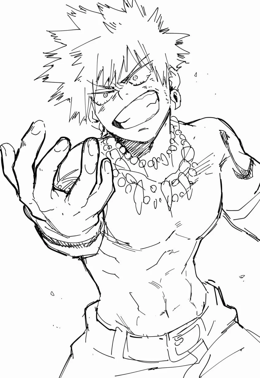 Todoroki Ausmalbilder 22