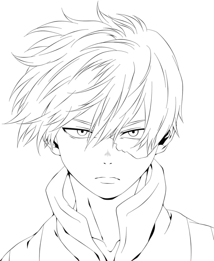 Todoroki Ausmalbilder 37
