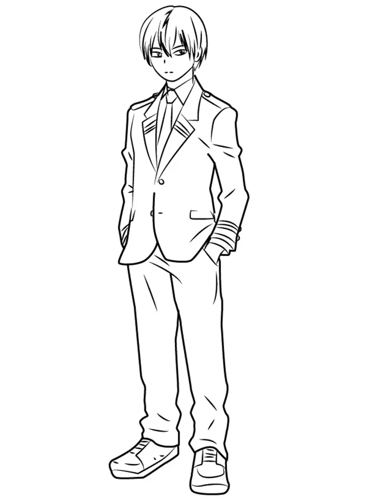 Todoroki Ausmalbilder 40