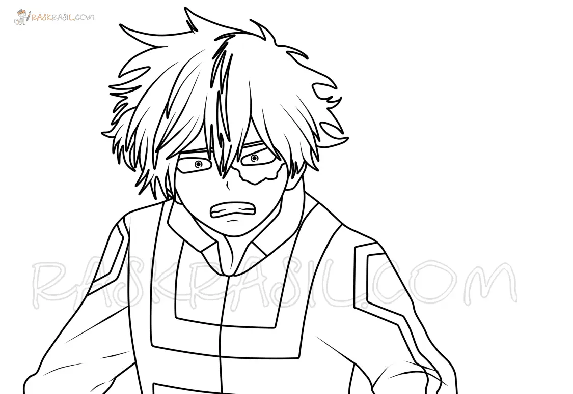 Todoroki Ausmalbilder 43