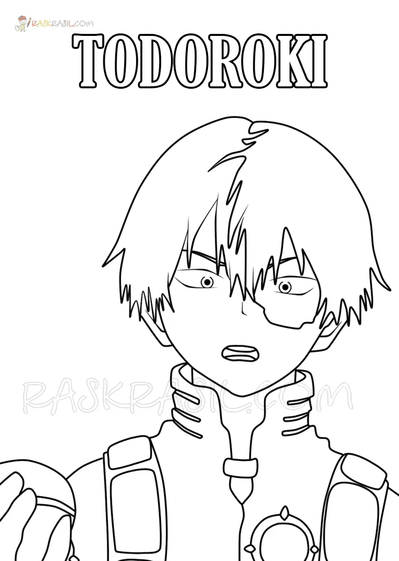 Todoroki Ausmalbilder 55