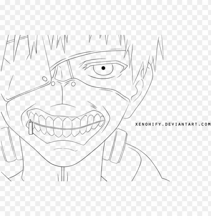 Tokyo Ghoul Ausmalbilder 11
