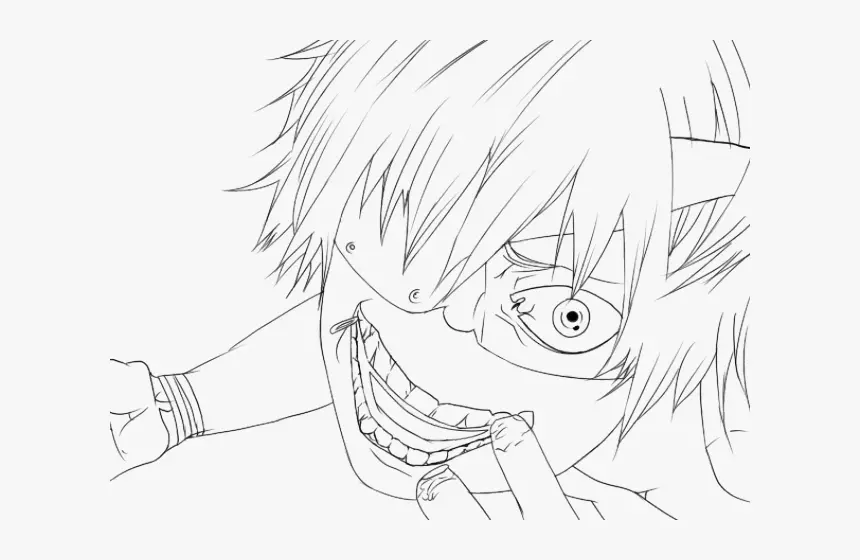 Tokyo Ghoul Ausmalbilder 6