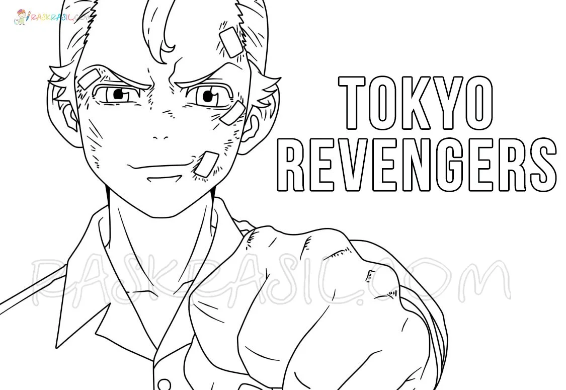 Tokyo Revengers Ausmalbilder 2