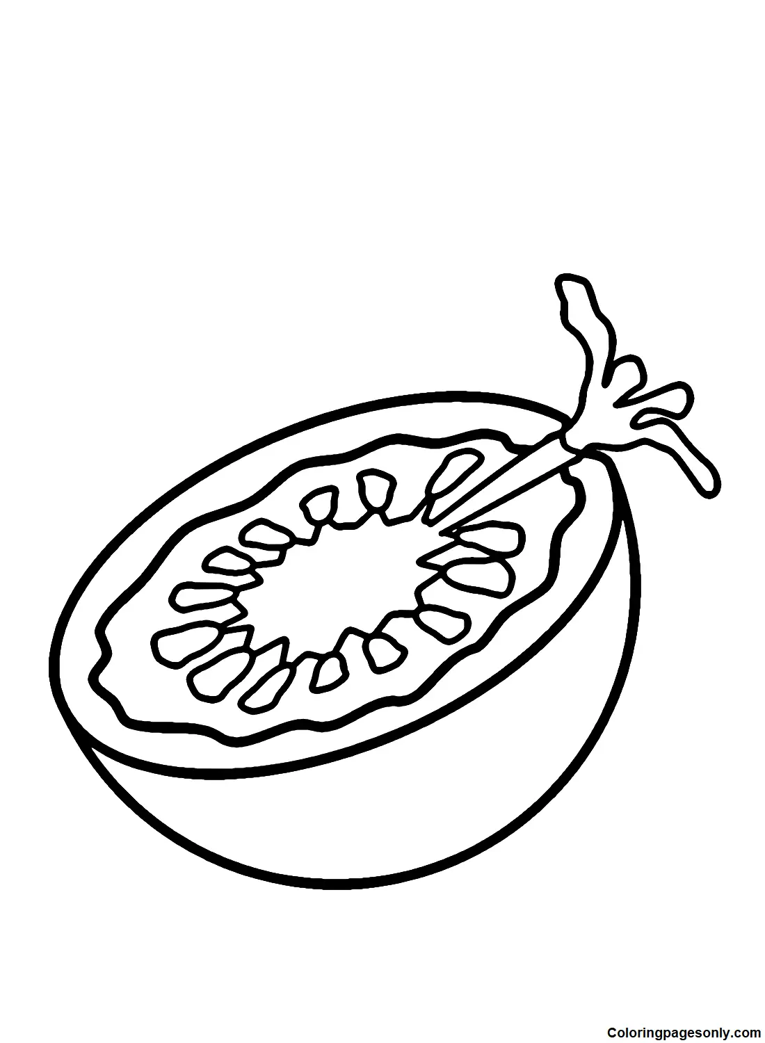 Desenhos de Tomate Para Colorir 36