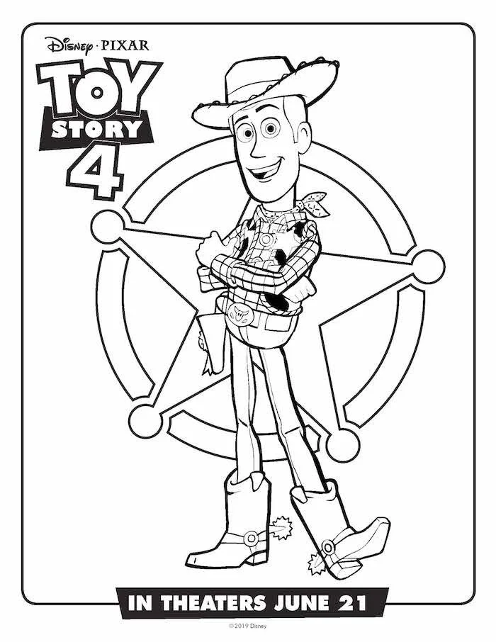 Toy Story 4 Coloring Pages 44