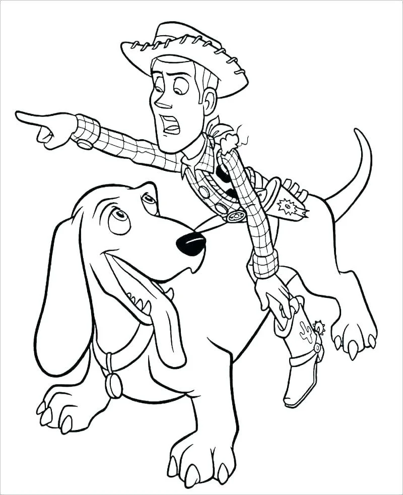 Toy Story 4 Coloring Pages 45