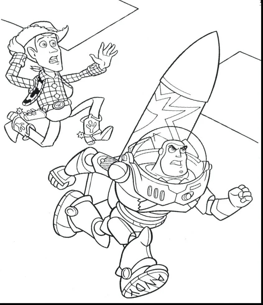 Toy Story 4 Coloring Pages 51