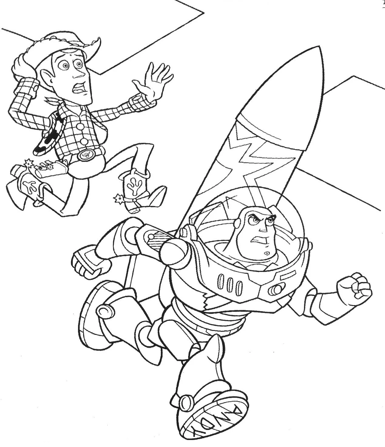 Toy Story 4 Coloring Pages 61