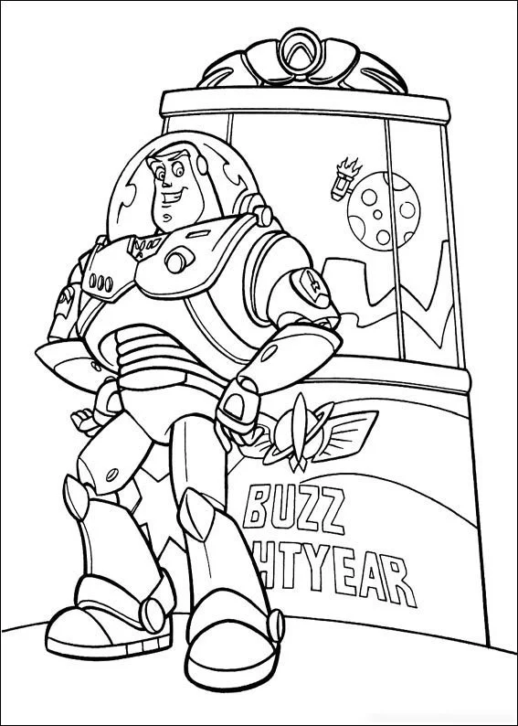 Desenhos de Toy Story Para Colorir 16