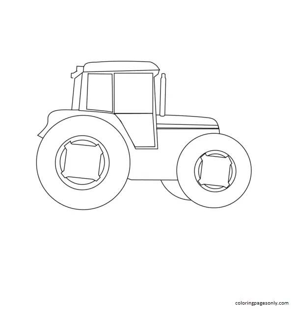 Tractores Para Colorear 10