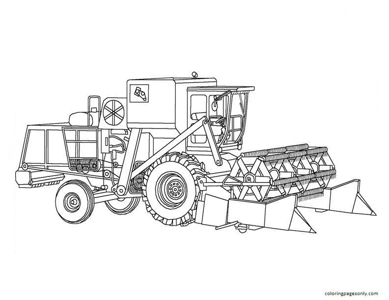 Tractores Para Colorear 24
