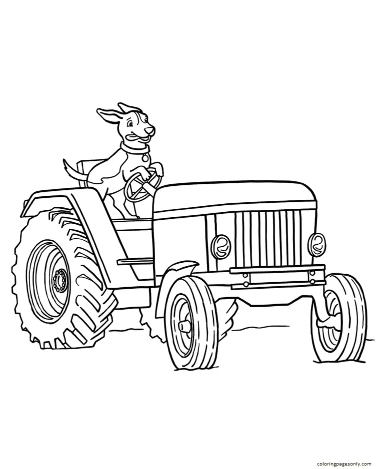 Tractores Para Colorear 38