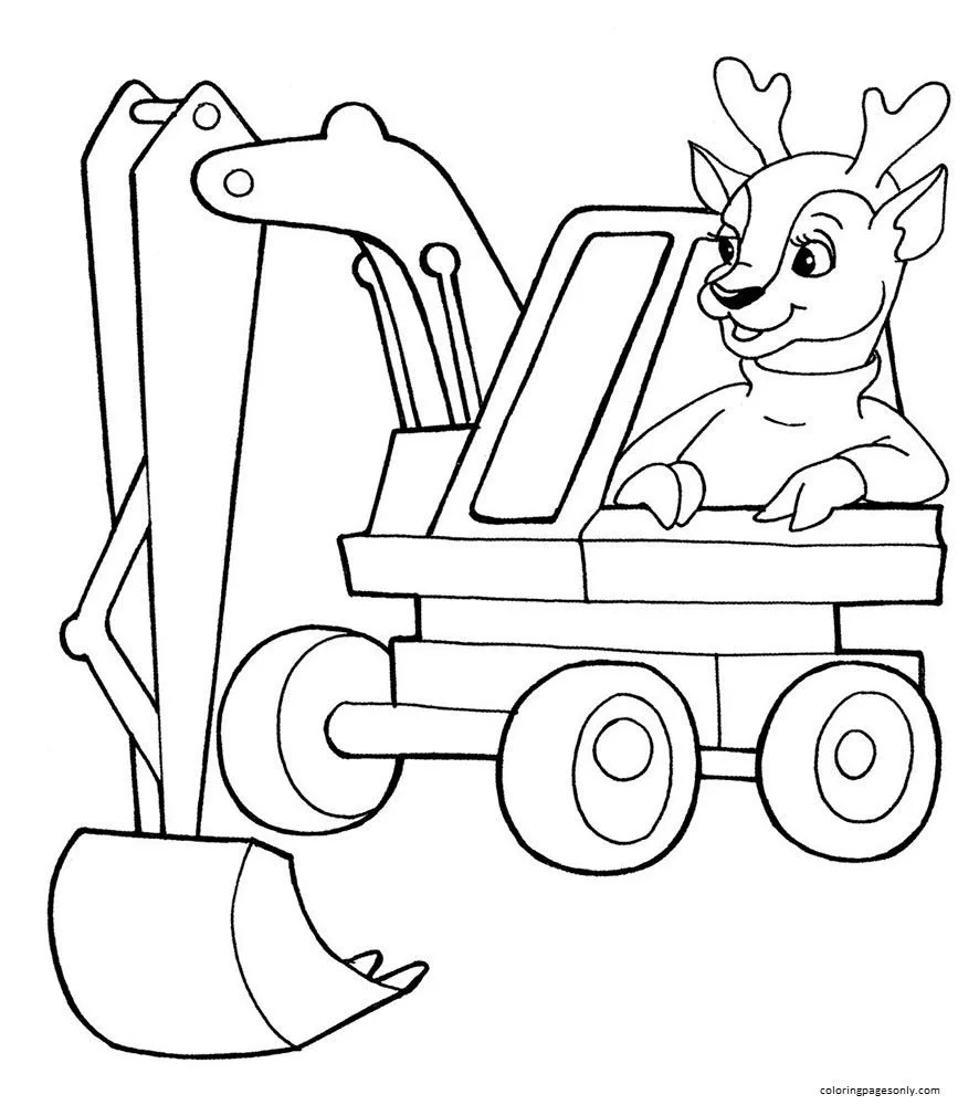 Tractores Para Colorear 41