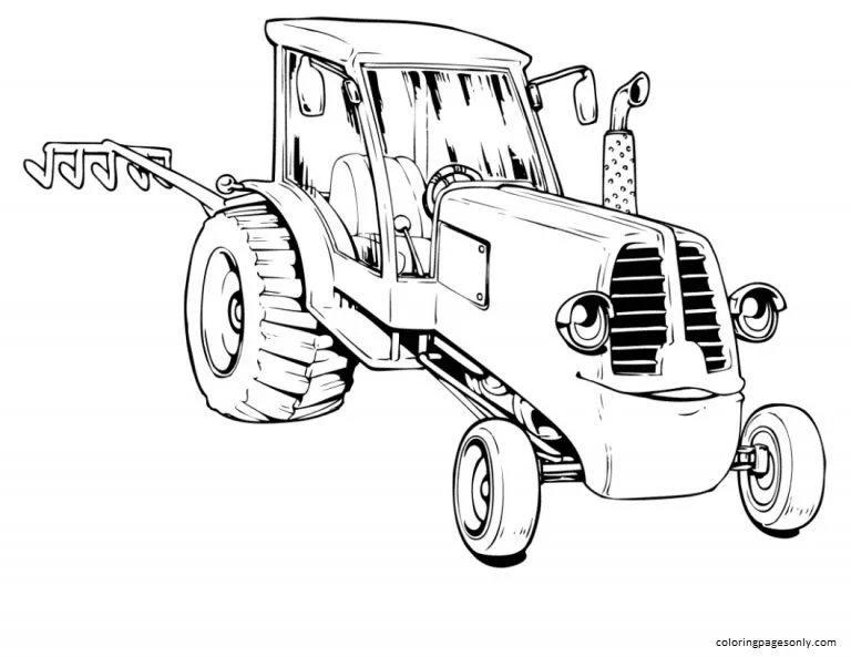 Tractores Para Colorear 51