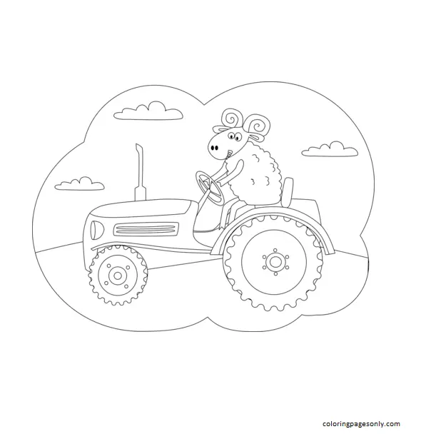 Tractores Para Colorear 56