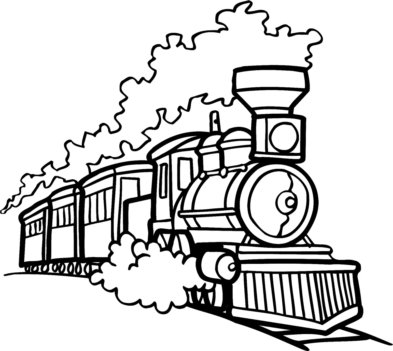 Train Coloring Pages 2