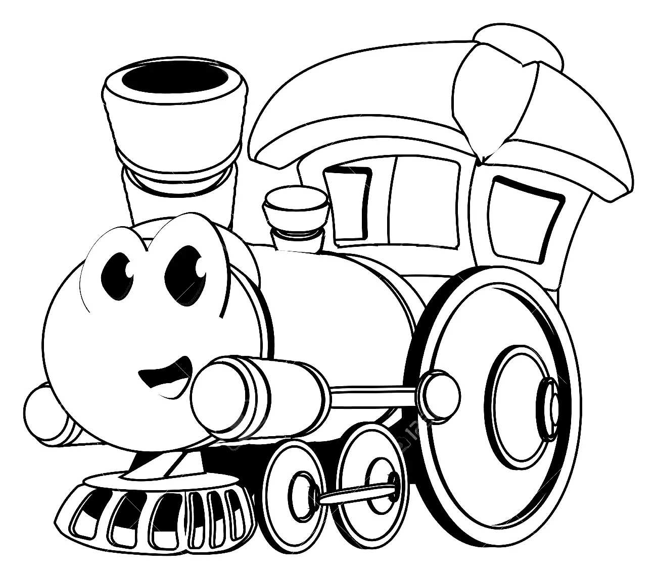 Train Coloring Pages 40