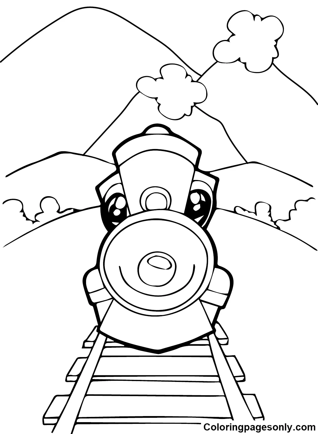 Train Coloring Pages 63