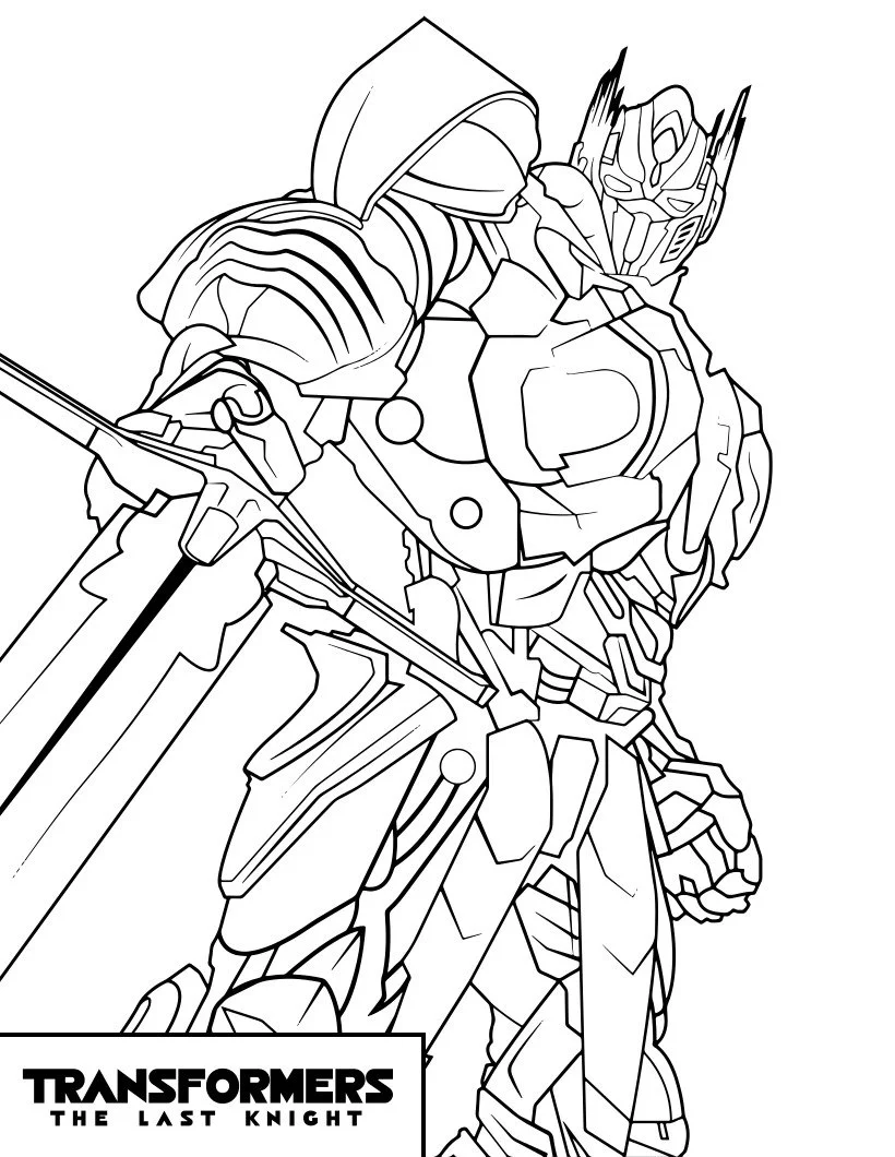 Transformers Coloring Pages 1