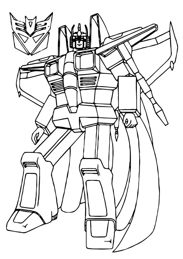 Transformers Coloring Pages 10