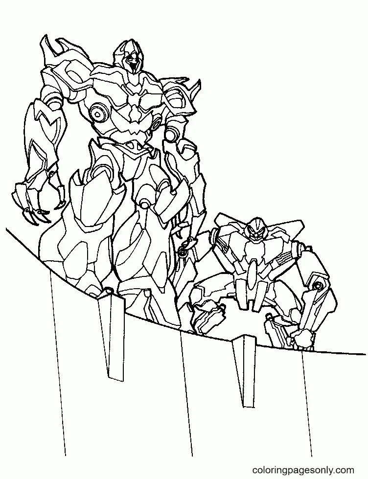 Transformers Coloring Pages 156