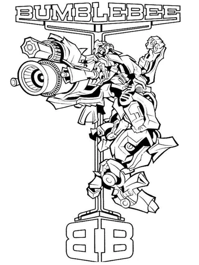 Transformers Coloring Pages 20