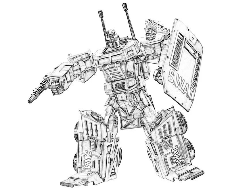 Transformers Coloring Pages 72