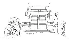 Transformers Coloring Pages 82