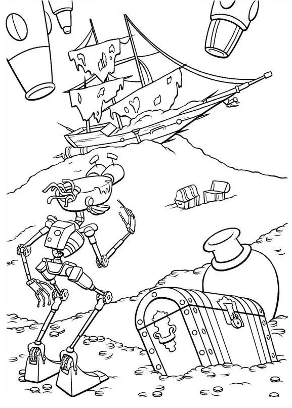 El Planeta Del Tesoro Para Colorear 11