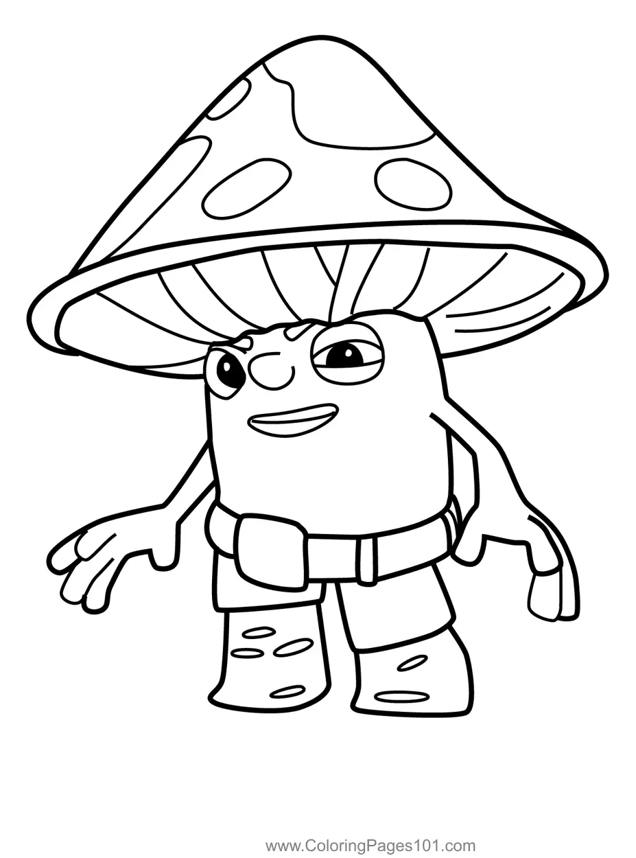 Tree Fu Tom para Colorir