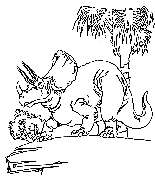 Triceratops Ausmalbilder 18