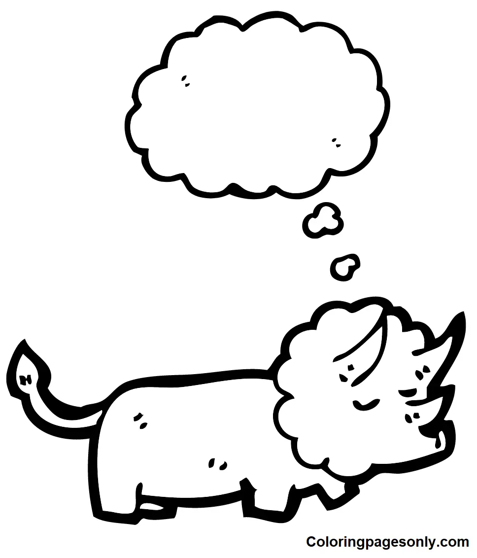 Triceratops Ausmalbilder 42