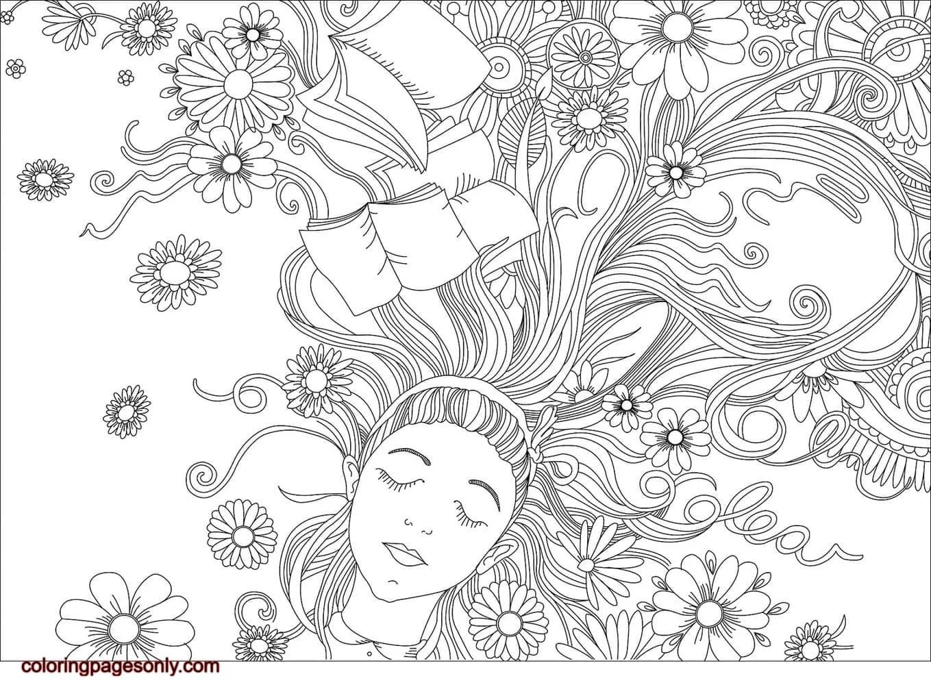 Trippy Coloring Pages 10