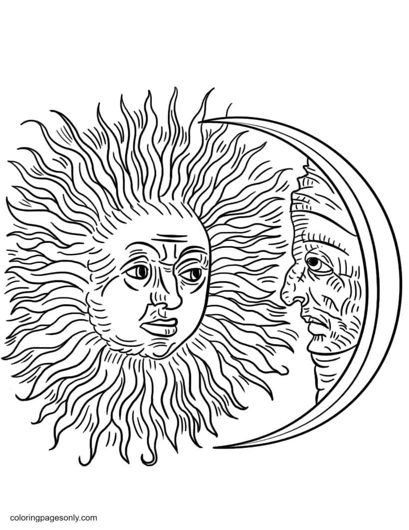 Trippy Coloring Pages 15