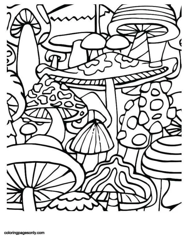 Trippy Coloring Pages 2