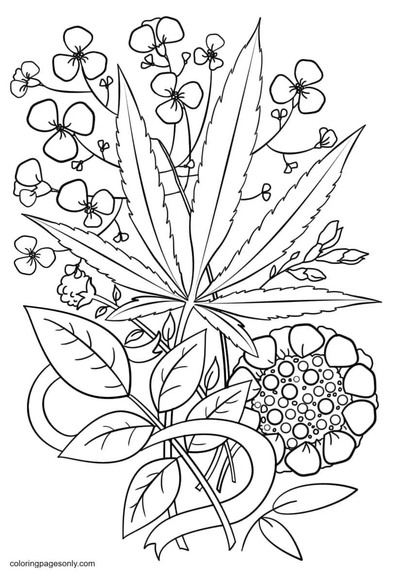 Trippy Coloring Pages 3
