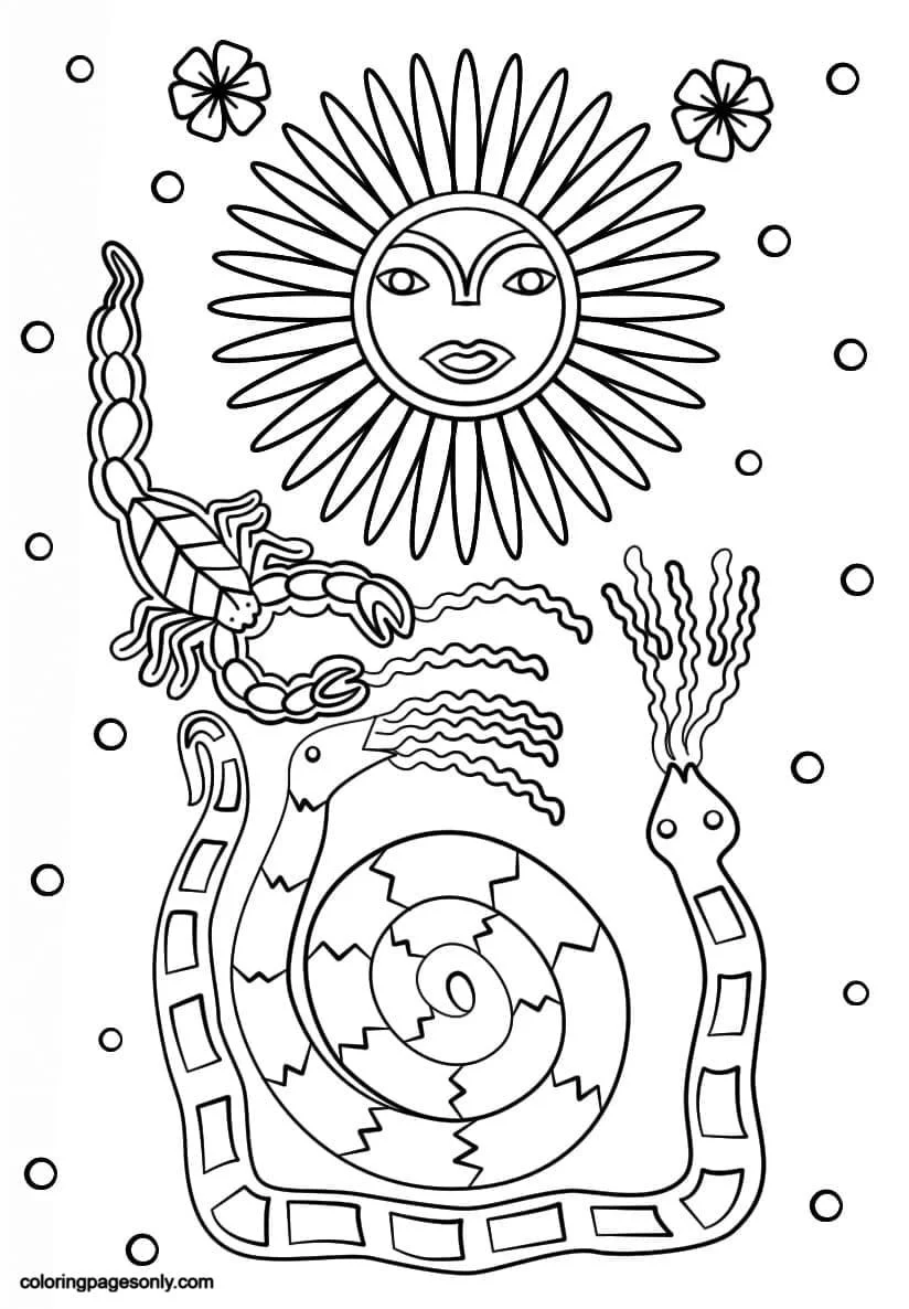 Trippy Coloring Pages 34