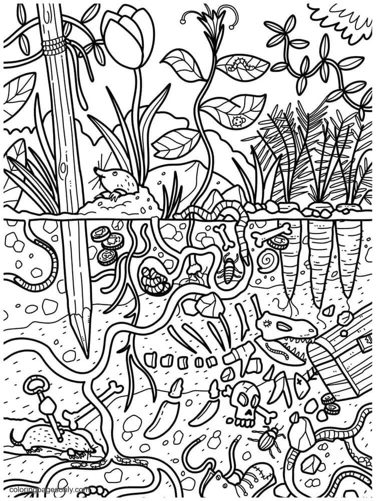 Trippy Coloring Pages 37