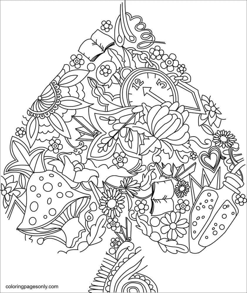 Trippy Coloring Pages 40