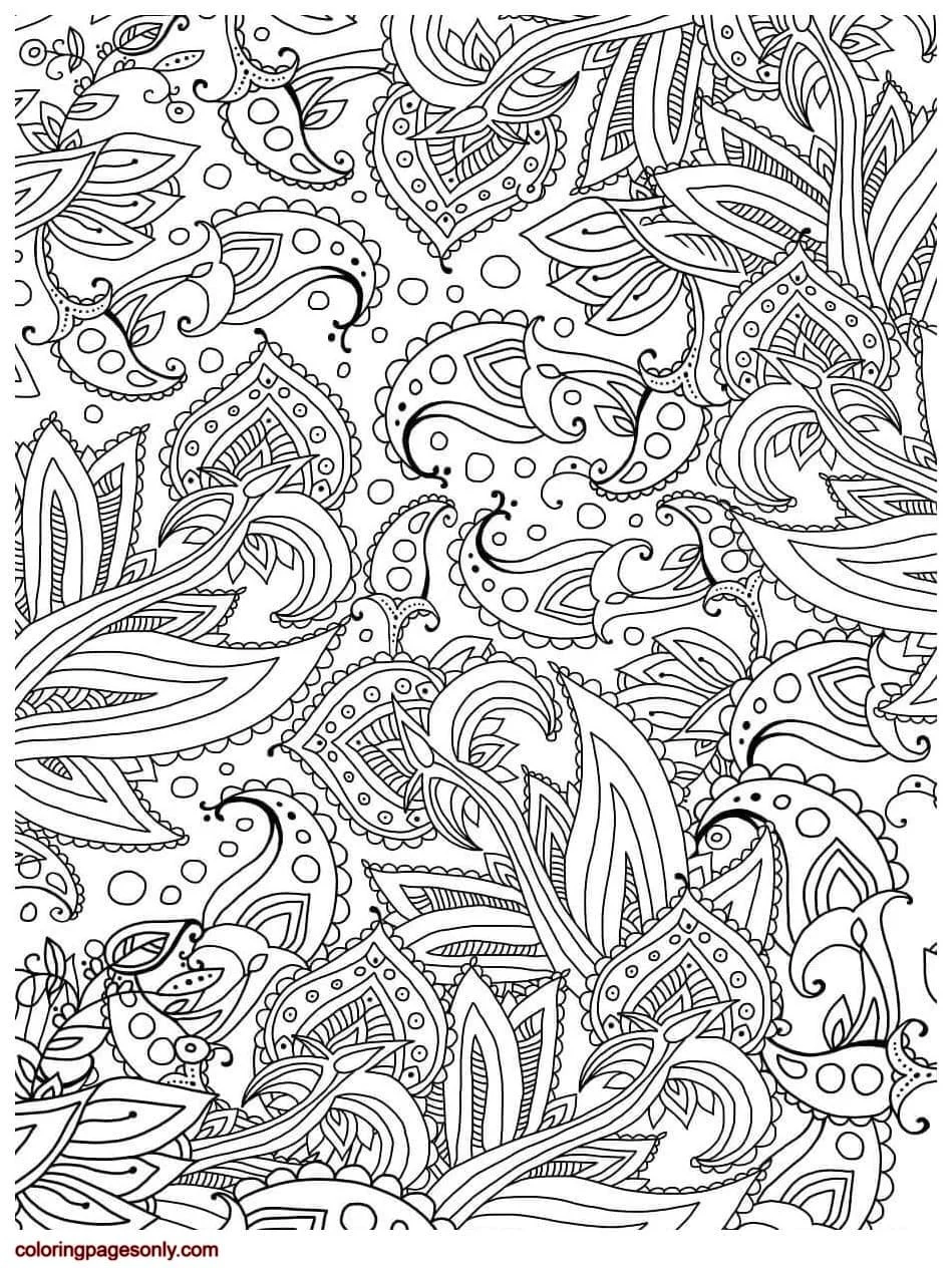 Trippy Coloring Pages 42