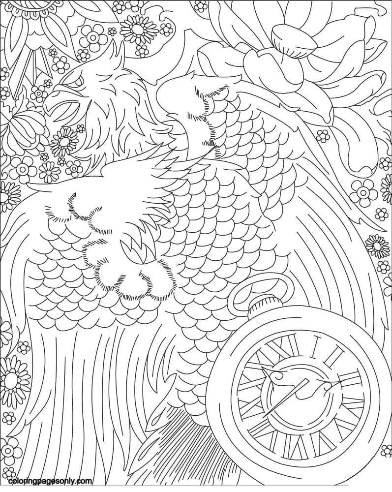Trippy Coloring Pages 45
