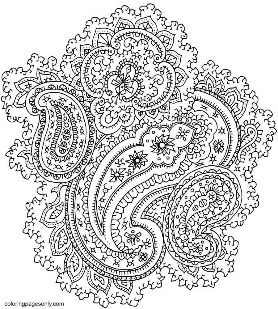 Trippy Coloring Pages 46