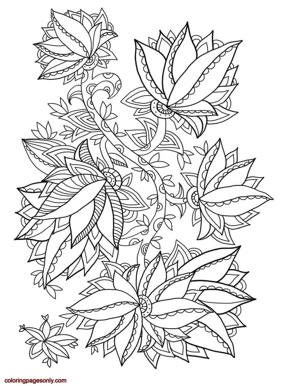 Trippy Coloring Pages 49