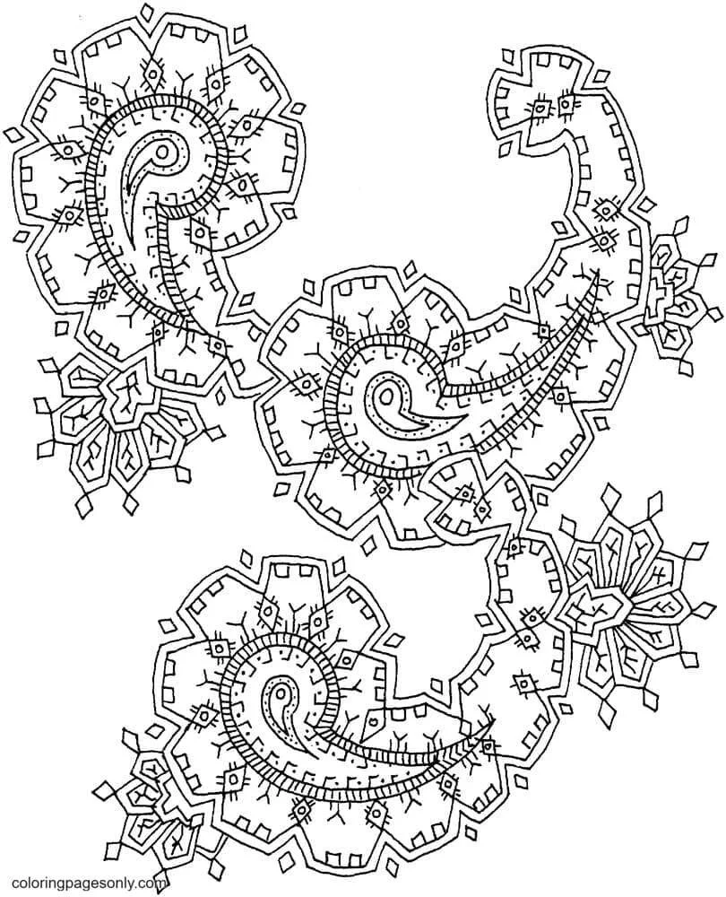 Trippy Coloring Pages 56