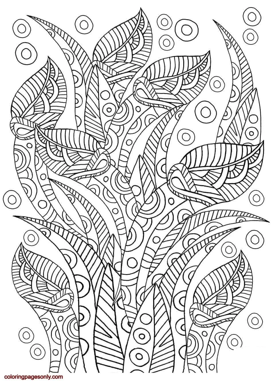 Trippy Coloring Pages 62